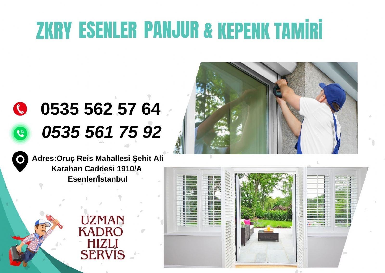 Esenler Panjur ve Kepenk Tamiri